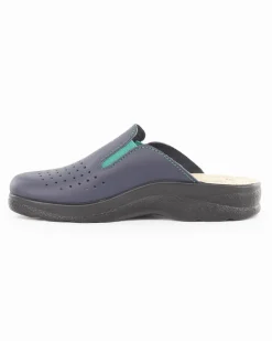 FLY FLOT- Ciabatta sanitaria in VERA PELLE,  MADE IN ITALY