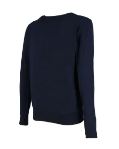 GIANMARCO VENTURI - Maglia a manica lunga blu da uomo