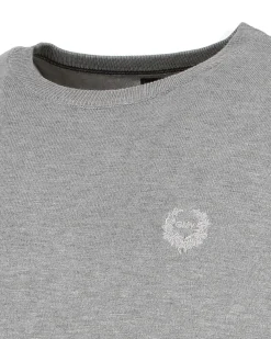 GIANMARCO VENTURI - Maglia a manica lunga grigia da uomo