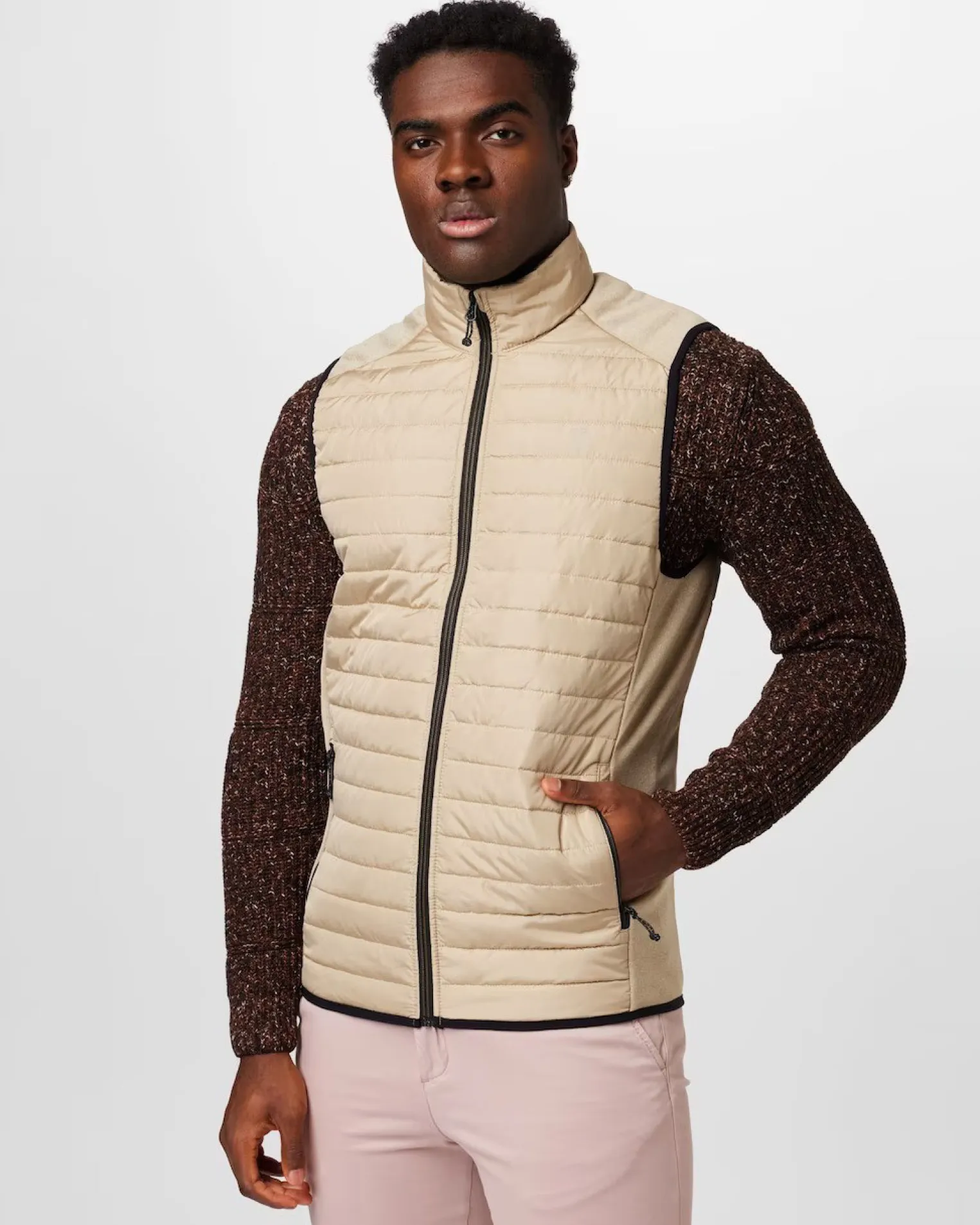 GILET 100GR JJEMULTI BODYWARMER COLLAR