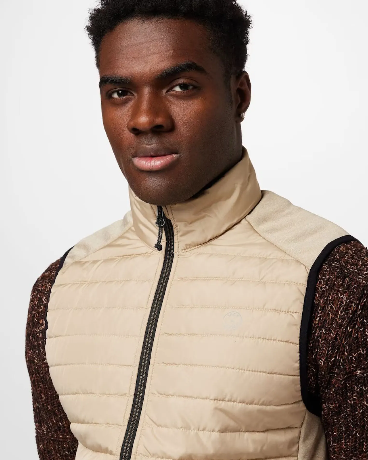 GILET 100GR JJEMULTI BODYWARMER COLLAR