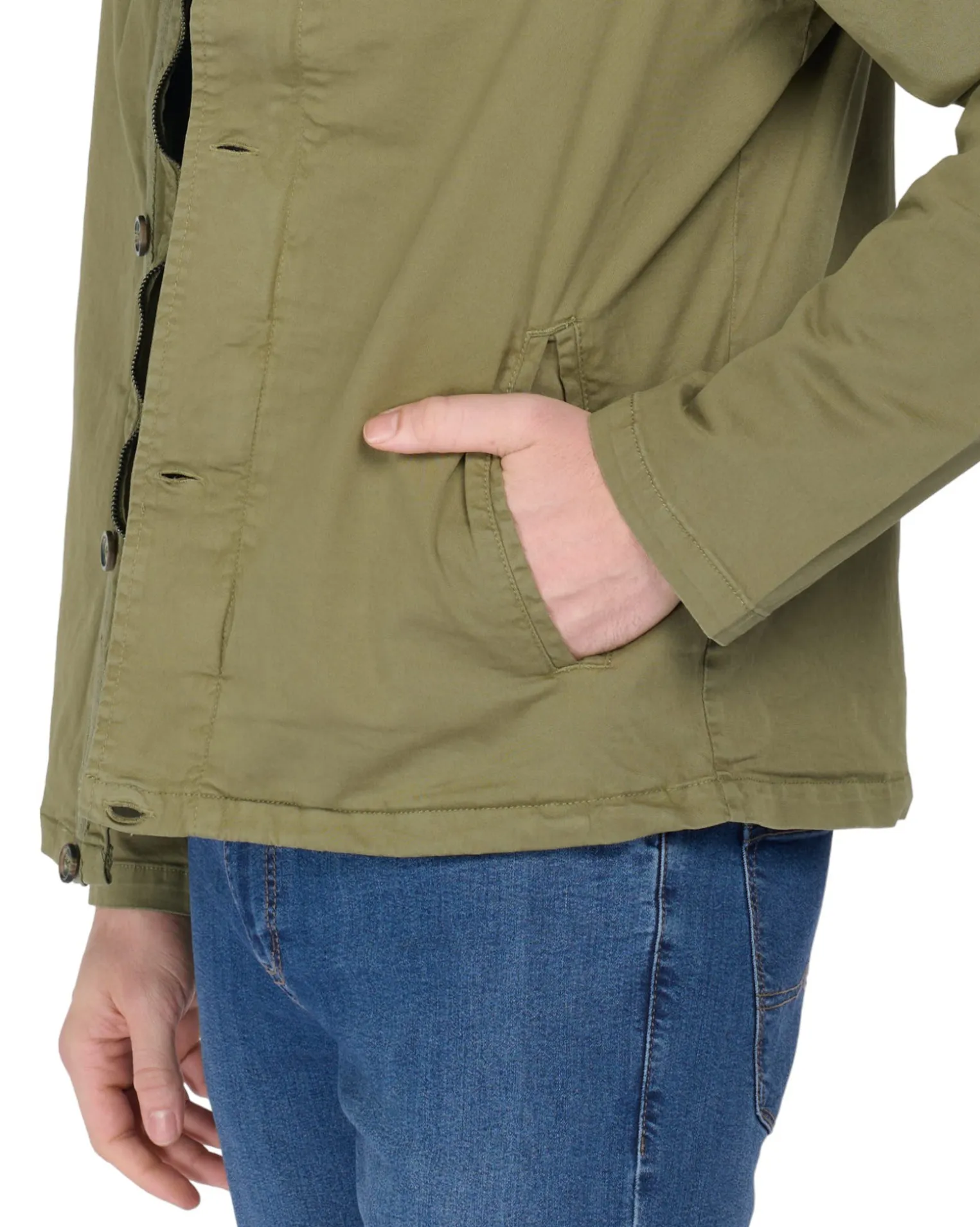 GIUBBINO UNITO ZIP + BOTTONI