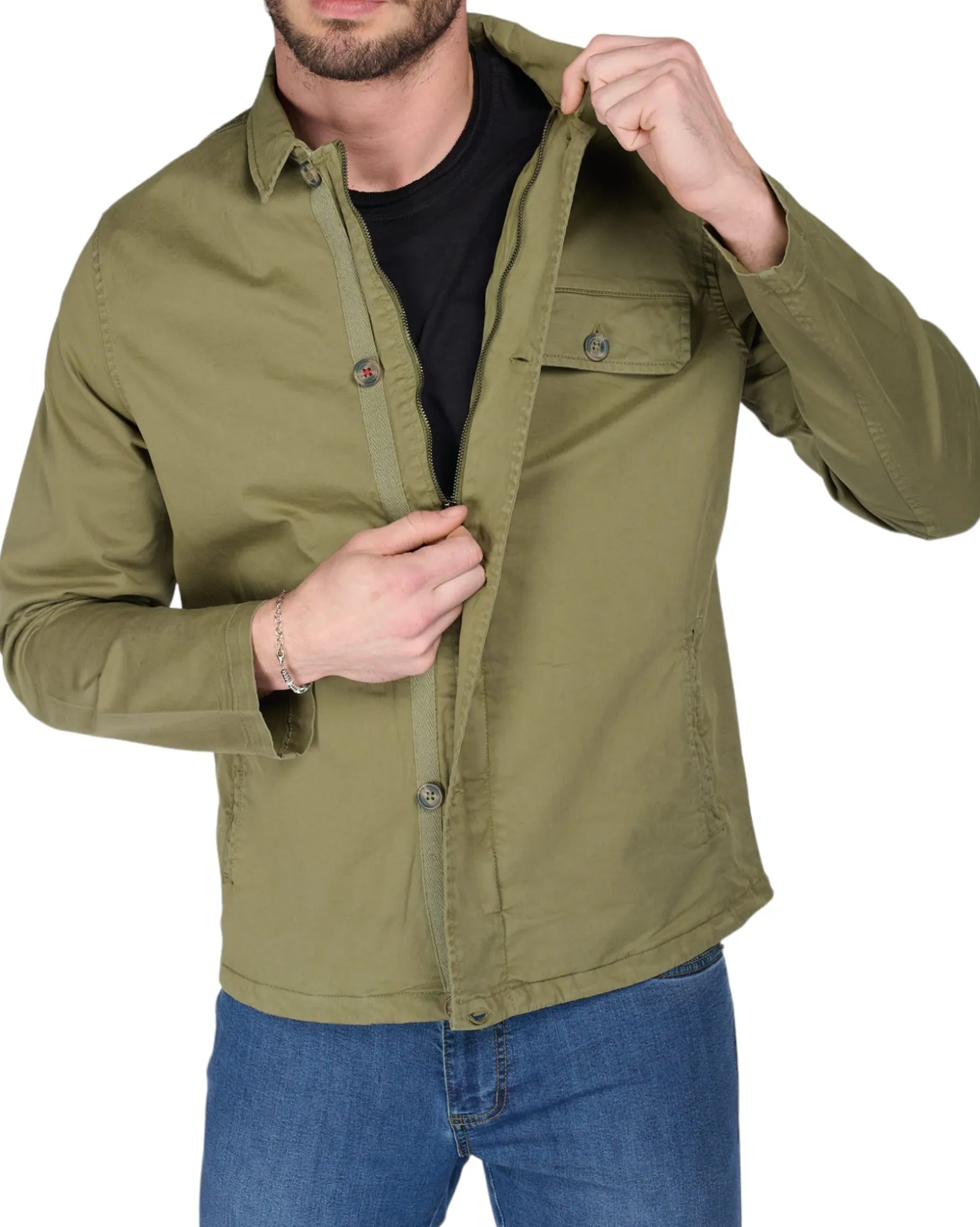 GIUBBINO UNITO ZIP + BOTTONI