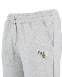GOLA - PANTALONE GRIGIO DA DONNA CON ARRICCIO