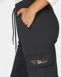 GOLA -PANTALONE PIOMBO DA DONNA CON TASCONI E POLSINO