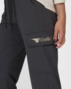 GOLA -PANTALONE PIOMBO DA DONNA CON TASCONI E POLSINO
