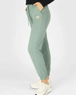 GOLA - PANTALONE VERDE CHIARO DA DONNA CON ARRICCIO