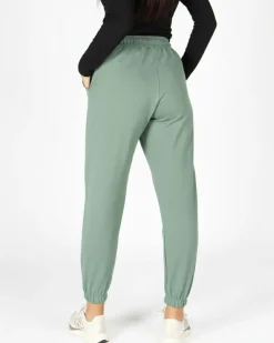 GOLA - PANTALONE VERDE CHIARO DA DONNA CON ARRICCIO