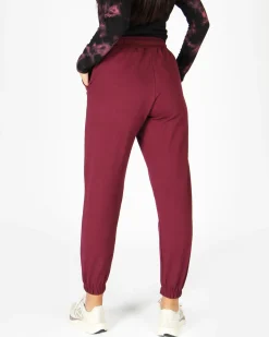 GOLA - PANTALONE VIOLA DA DONNA CON ARRICCIO