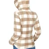 JACKET C/CAPP.EMMA BEIGE AOP TARTAN