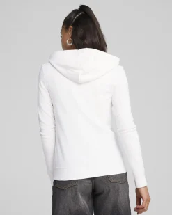 JACKET C/CAPP.ESS FZ HD TR WHITE