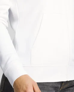 JACKET C/CAPP.ESS FZ HD TR WHITE