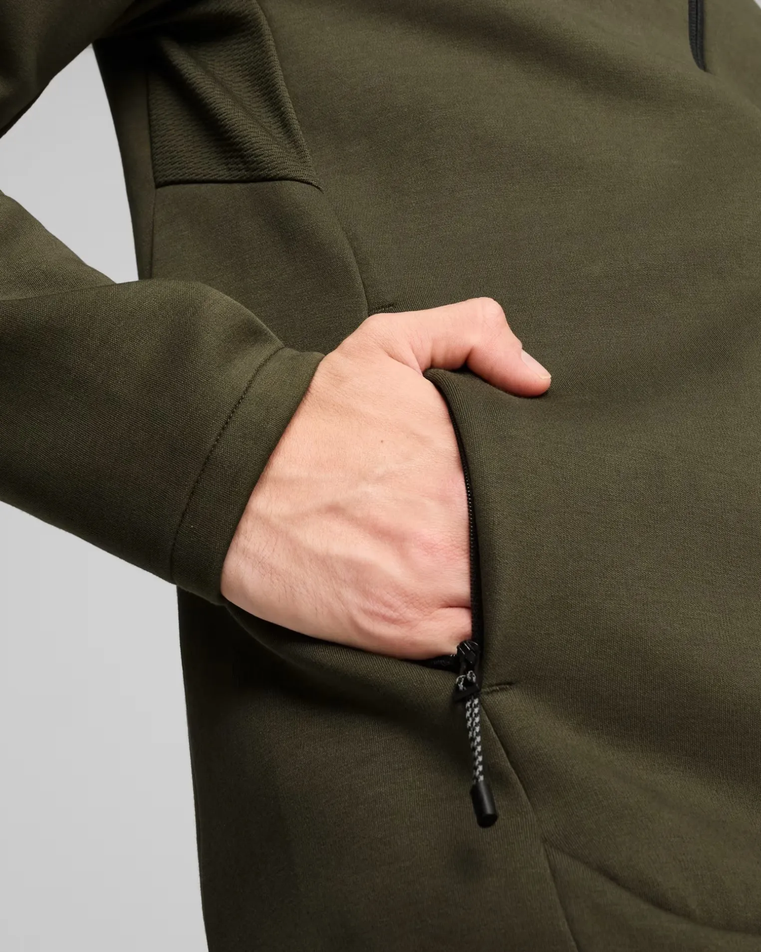 JACKET C/CAPP.EVOSTRIPE FZ HD DK OLIVE