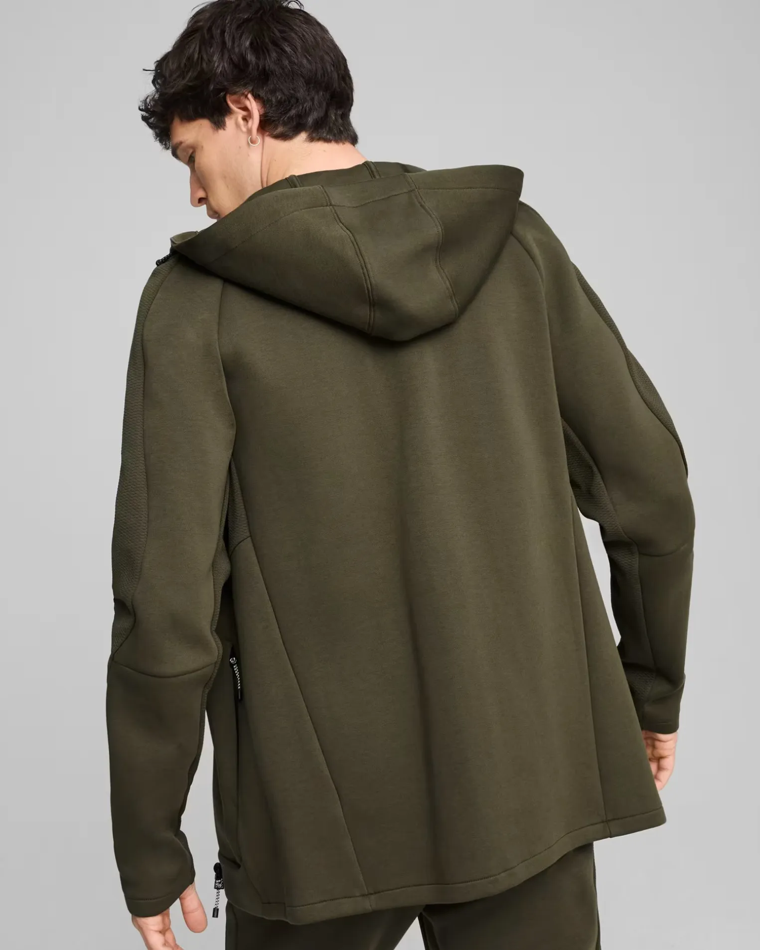 JACKET C/CAPP.EVOSTRIPE FZ HD DK OLIVE
