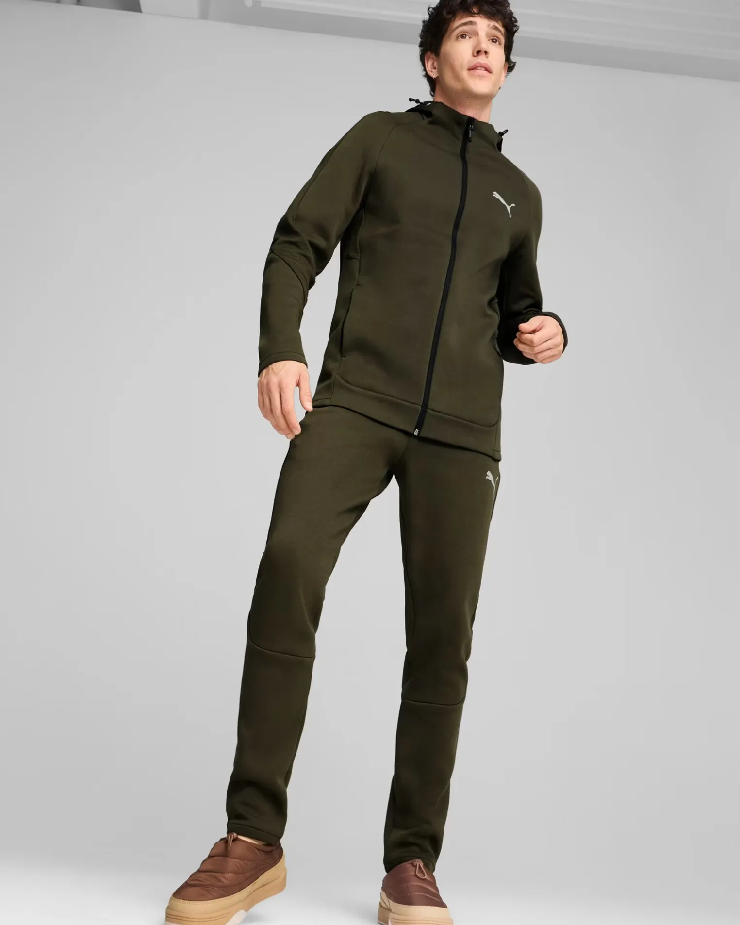 JACKET C/CAPP.EVOSTRIPE FZ HD DK OLIVE