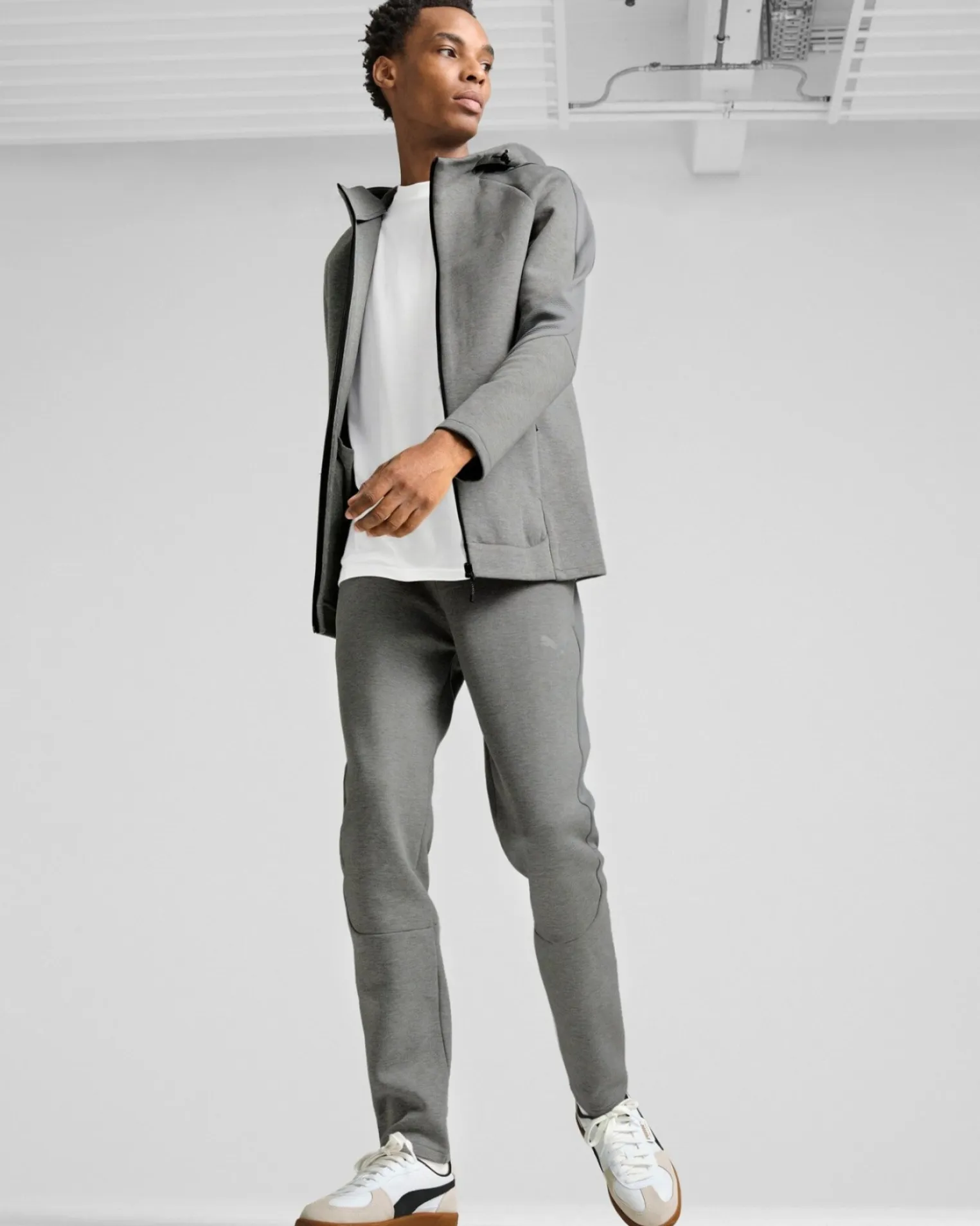 JACKET C/CAPP.EVOSTRIPE FZ HD MED.GREY