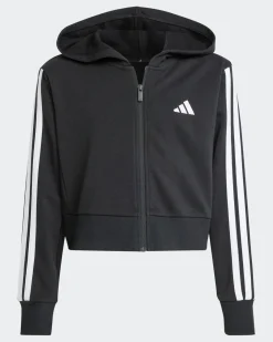JACKET C/CAPP.3S FT FZ CROP BLACK