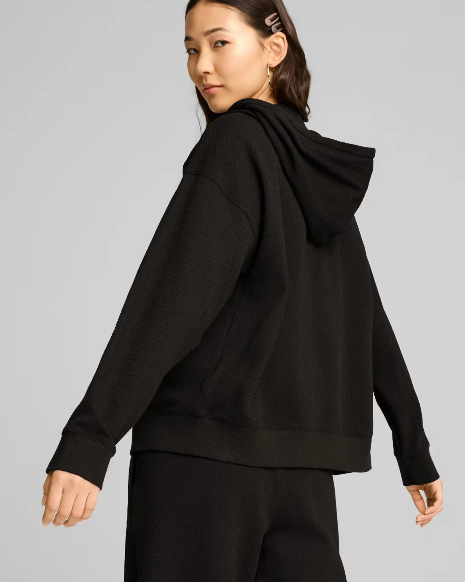 JACKET HER FZ BLACK