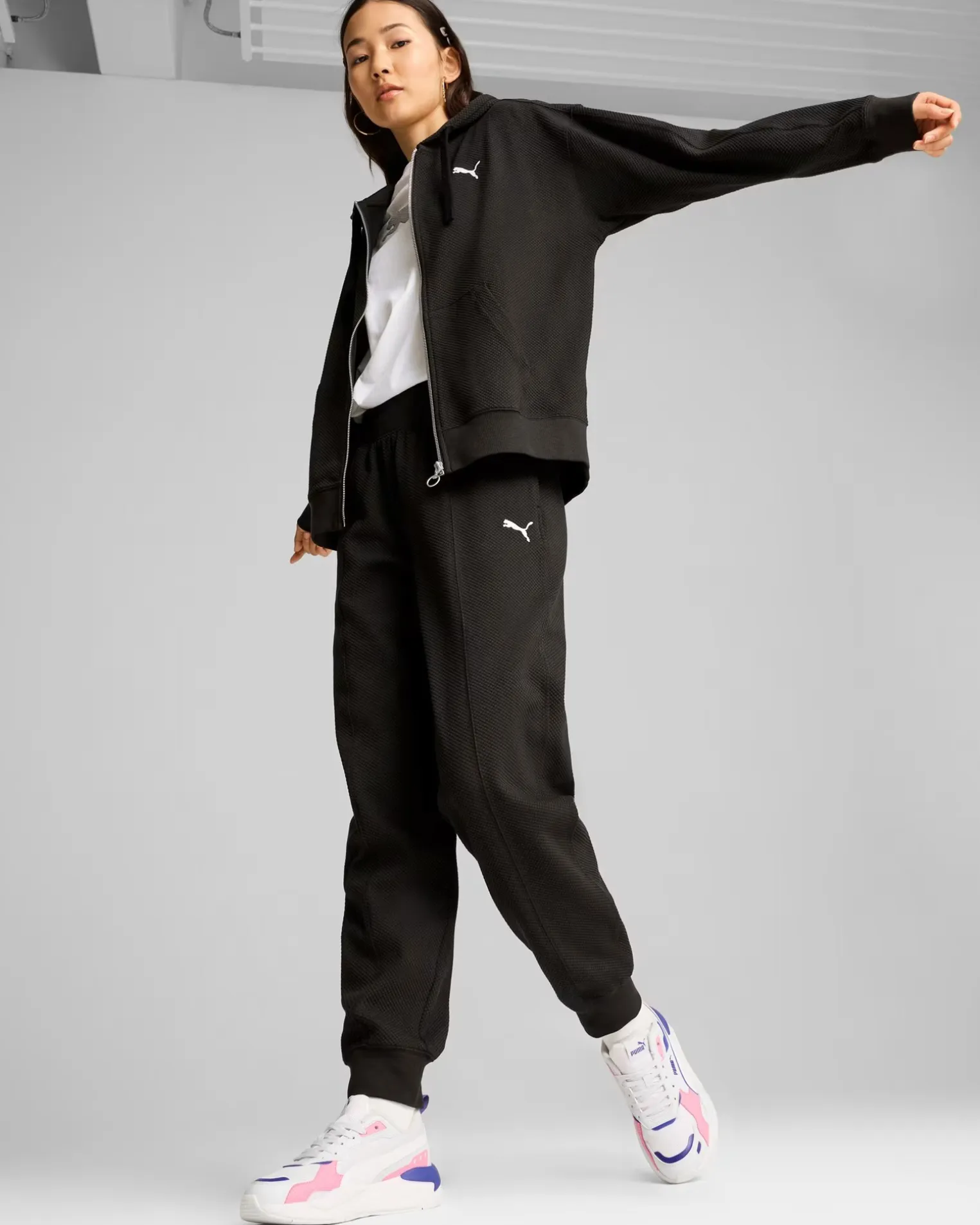 JACKET HER FZ BLACK