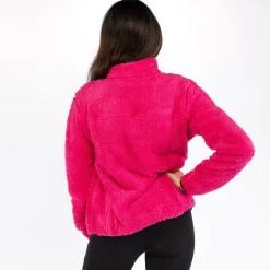 JACKET ORSETTO EDNA FUXIA