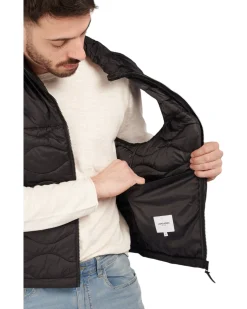 JACK & JONES - SMANICATO NERO DA UOMO RESISTENTE ALL'ACQUA