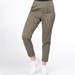 JACQUELINE DE YONG - PANTALONE DELICIOUS CHECK