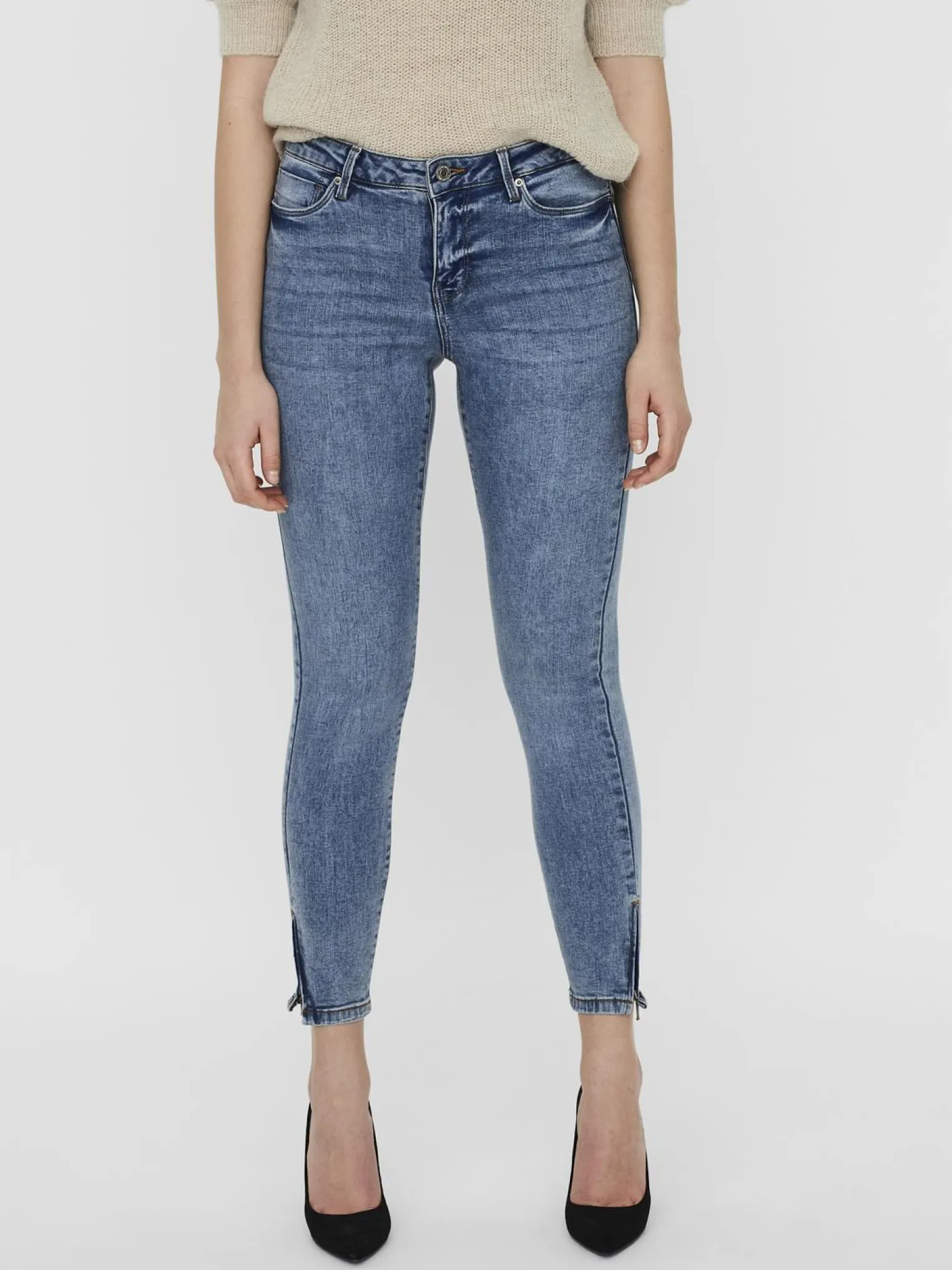 JEANS ZIP FONDO