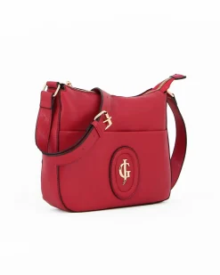 JUST GOLF - Tracolla rossa con tasca frontale con logo