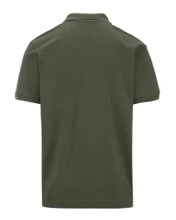 KAPPA - POLO MEZZA MANICA LOGO MALTAXITA MSS VERDE MILITARE DA UOMO, 361533W