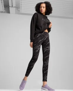 LEGGINGS ESS+ANIMAL AOP BLACK