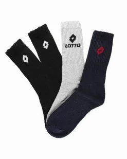 LOTTO - Set 4 paia calzini 3 colori