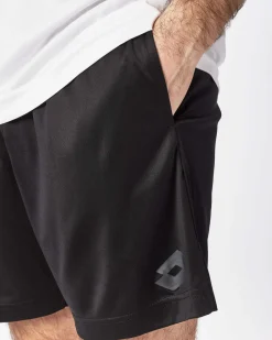 LOTTO - SHORT SPORTIVI IN TESSUTO TRASPIRANTE MSP 7 II NERI DA UOMO, 218940/1CL