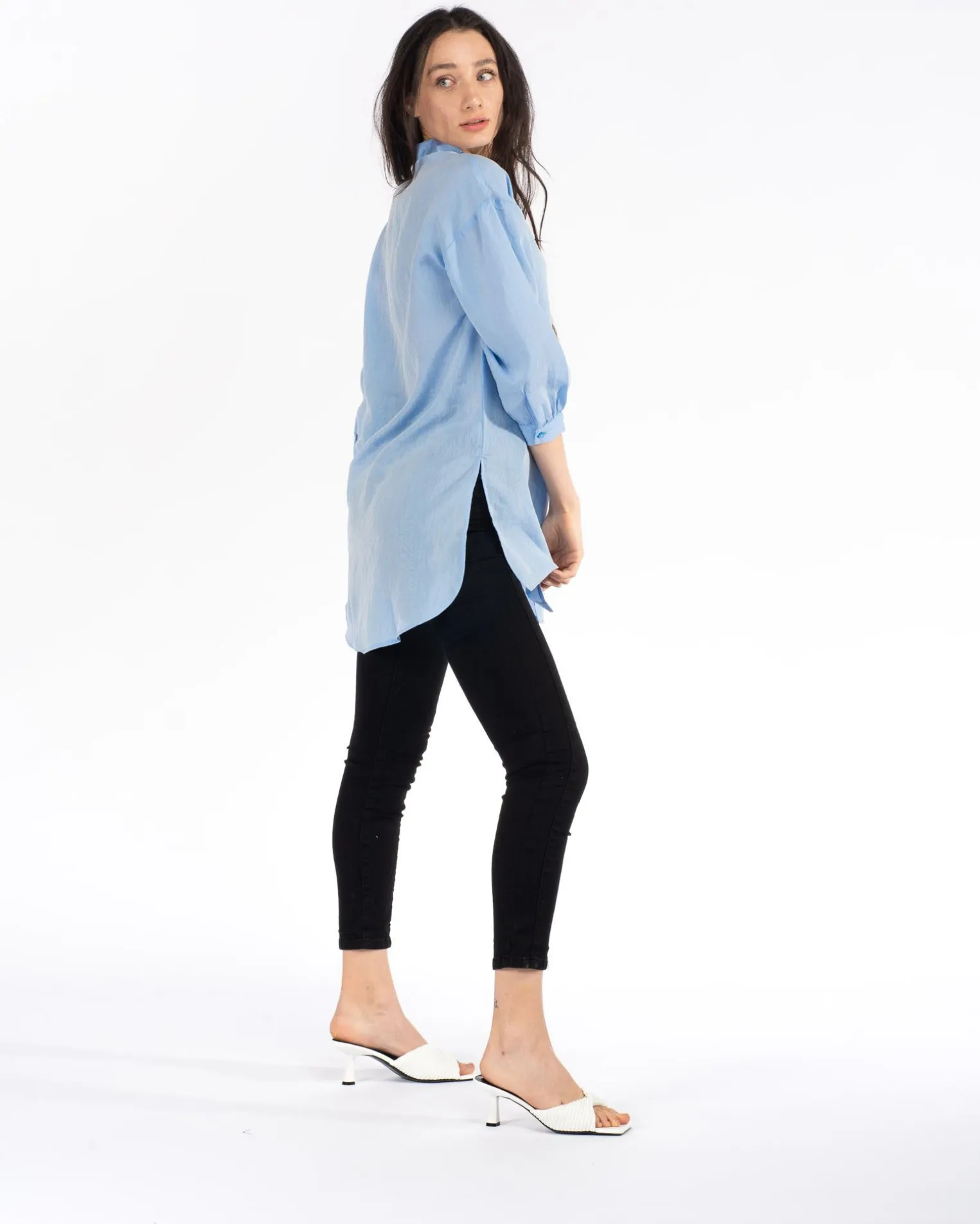 MAXI CAMICIA MANICA LUNGA DINA