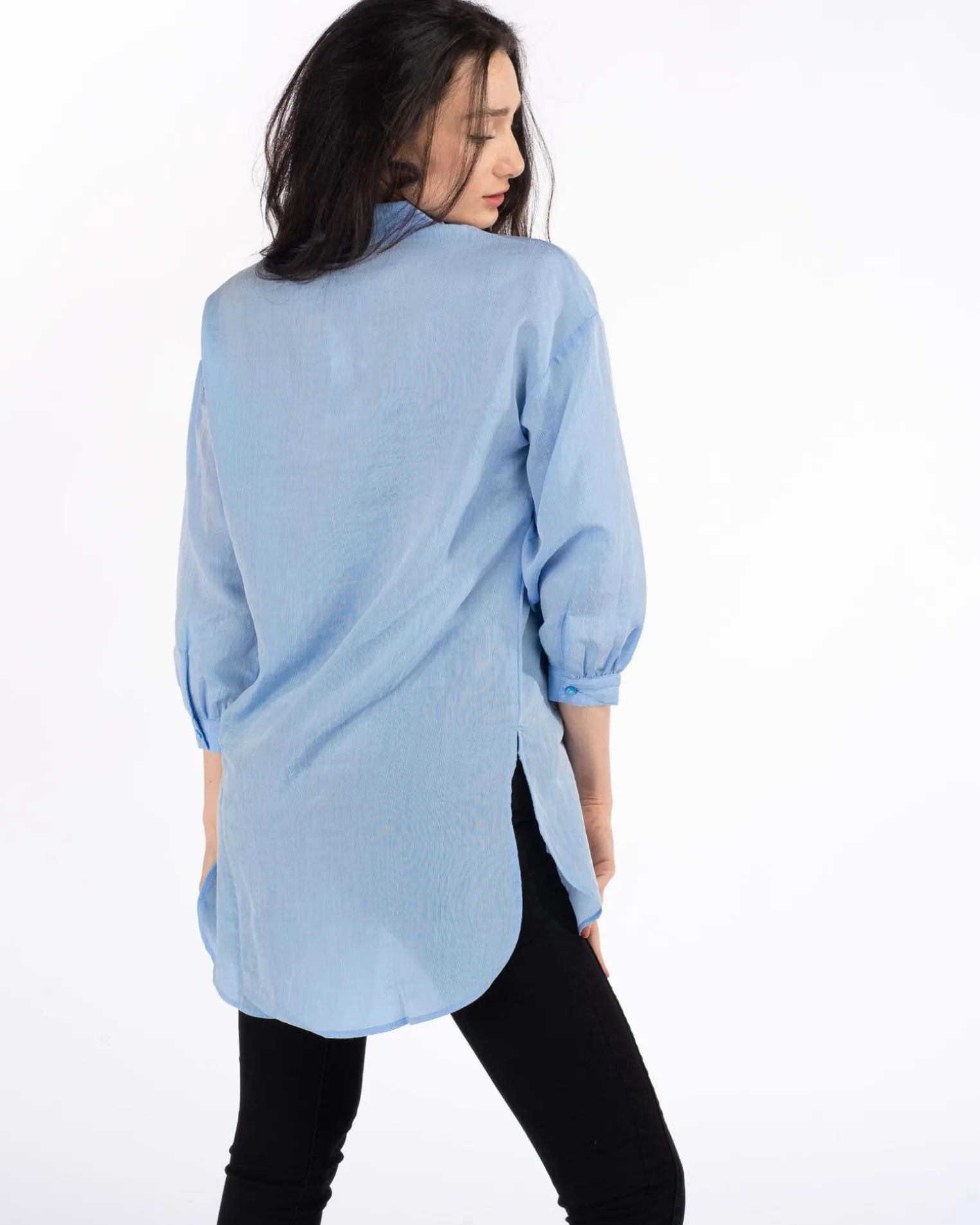 MAXI CAMICIA MANICA LUNGA DINA