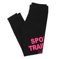 MIF - DONNA LEGGINGS CON STAMPA LATERALE FLUO