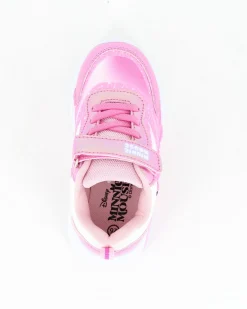 MINNIE - Sneakers rosa da bimba con luci e strappo, numerata 24/30