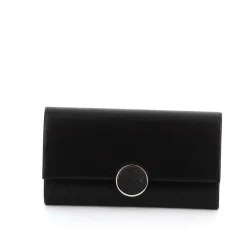 MISS GLOBO- Pochette con applicazione tonda in glitter a chiusura