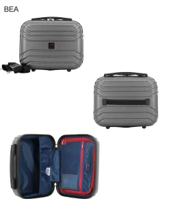MODO BY RONCATO - TROLLEY ABS ANTRACITE 4 RUOTE CON COMBINAZIONE TSA