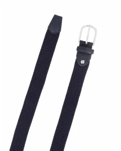 NAZARENO GABRIELLI - Cinta blu junior, intrecciata ed elasticizzata