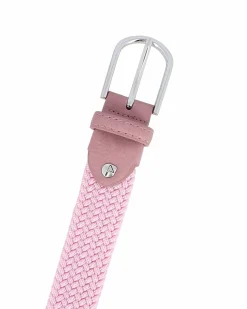 NAZARENO GABRIELLI - Cinta rosa junior, intrecciata ed elasticizzata