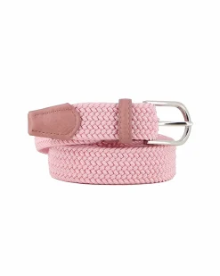 NAZARENO GABRIELLI - Cinta rosa junior, intrecciata ed elasticizzata