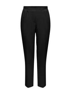 NEON&NYLON - PANTALONE NERO CON VITA ELASTICIZZATA E TASCA AMERICANA