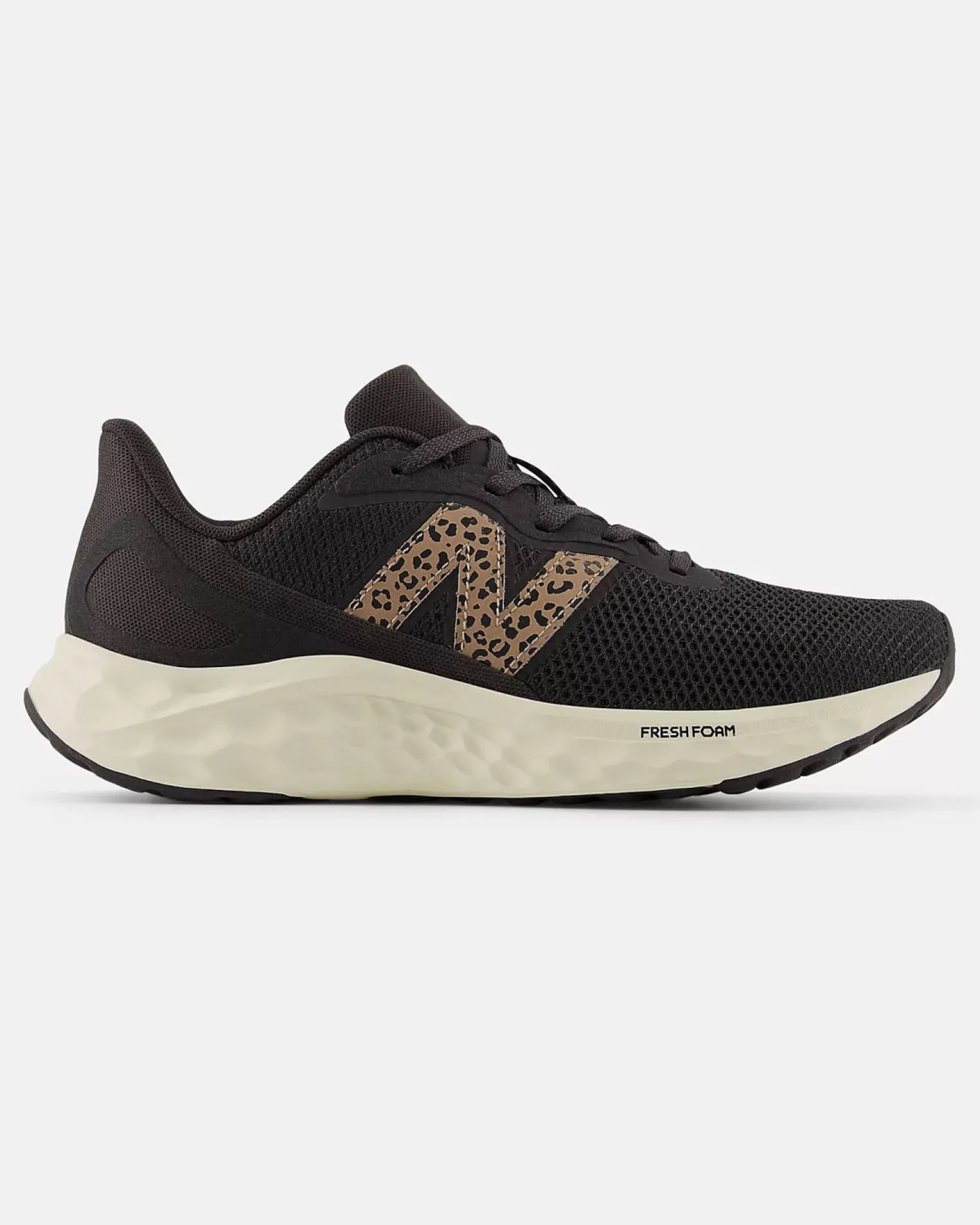 NEW BALANCE - SCARPA DA RUNNING NERA CON DETTAGLI LEOPARDATI DA DONNA, WARISIK4