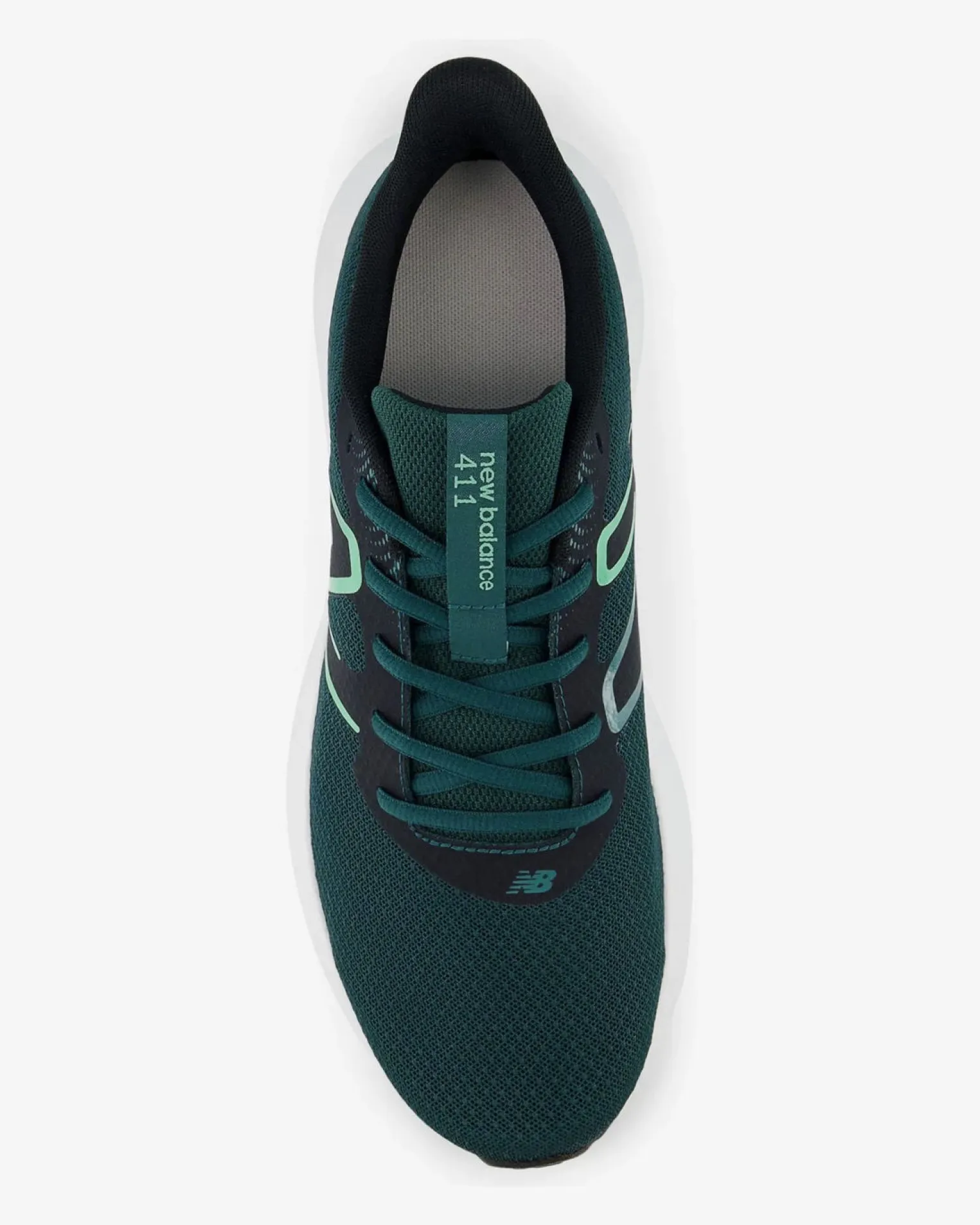NEW BALANCE - SCARPA DA RUNNING VERDE CON DETTAGLI NERI E VERDE FLUO DA UOMO, M4118PQ