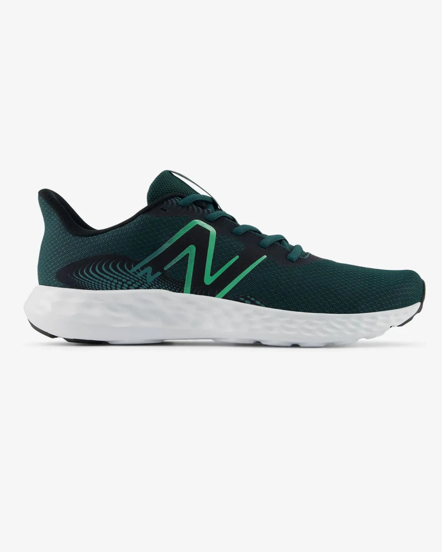 NEW BALANCE - SCARPA DA RUNNING VERDE CON DETTAGLI NERI E VERDE FLUO DA UOMO, M4118PQ