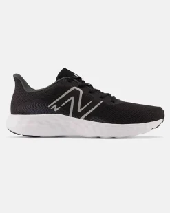 NEW BALANCE -  SCARPA DA RUNNING NERA CON DETTAGLI GRIGI DA UOMO, M411LB3