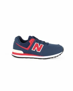NEW BALANCE - SCARPA SNEAKERS BLU E ROSSA CON LACCI NUMERATA 35.5-40 GC574KIK