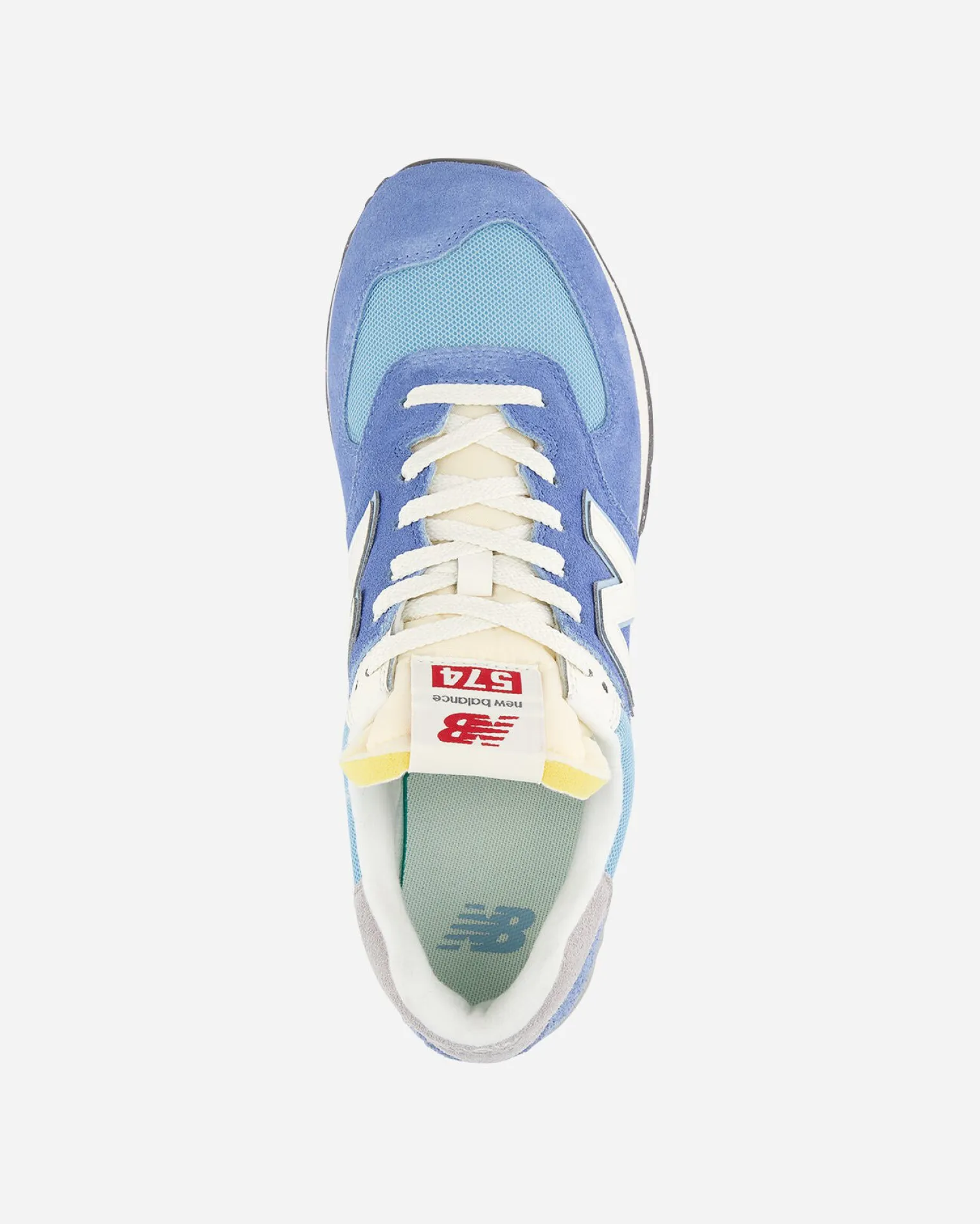 NEW BALANCE 574 - SCARPA SNEAKERS UOMO CELESTE - U574RCA