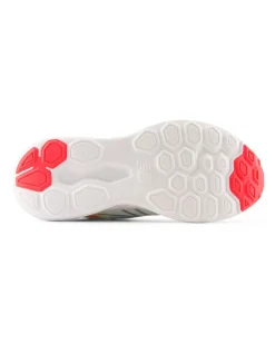 NEW BALANCE - SCARPE DA RUNNING BEIGE CON DETTAGLI GRIGI, GIALLI E ROSSI DA DONNA, W411RU3
