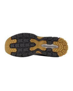 NEW BALANCE -  SCARPE DA RUNNING  TRAIL SYNTHETIC GRIGIE CON DETTAGLI GIALLI DA UOMO, M4105G0